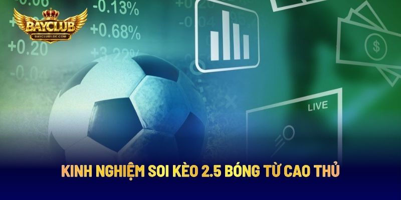 Kinh Nghiệm Soi Kèo 2.5 Bóng Đá Từ Cao Thủ